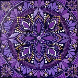 Mandalas e as Cores – O Violeta